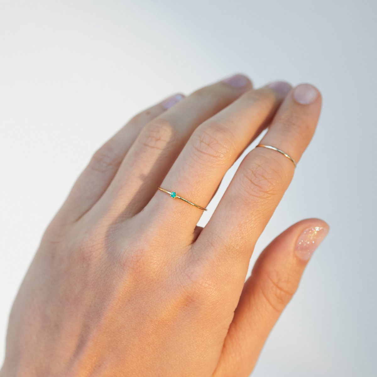 The Tiniest Ring, Emerald - Image 6