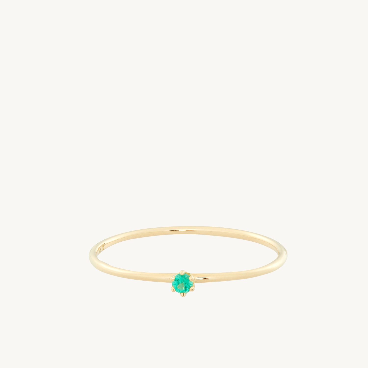 The Tiniest Ring, Emerald - Image 10