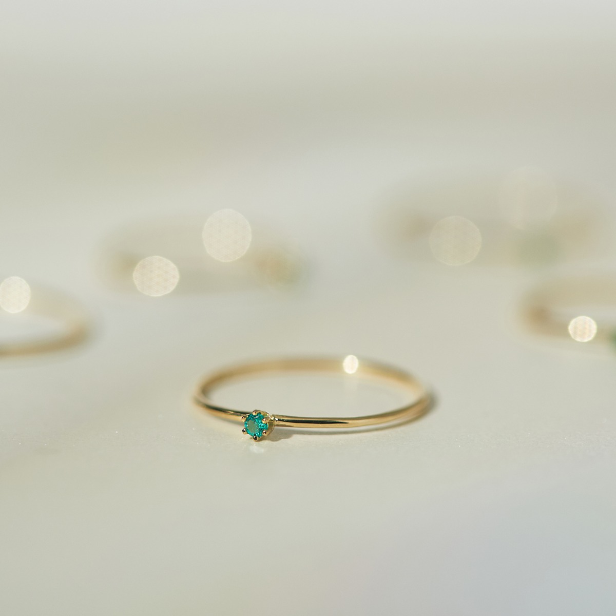 The Tiniest Ring, Emerald - Image 9