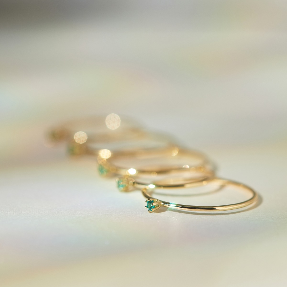 The Tiniest Ring, Emerald - Image 8