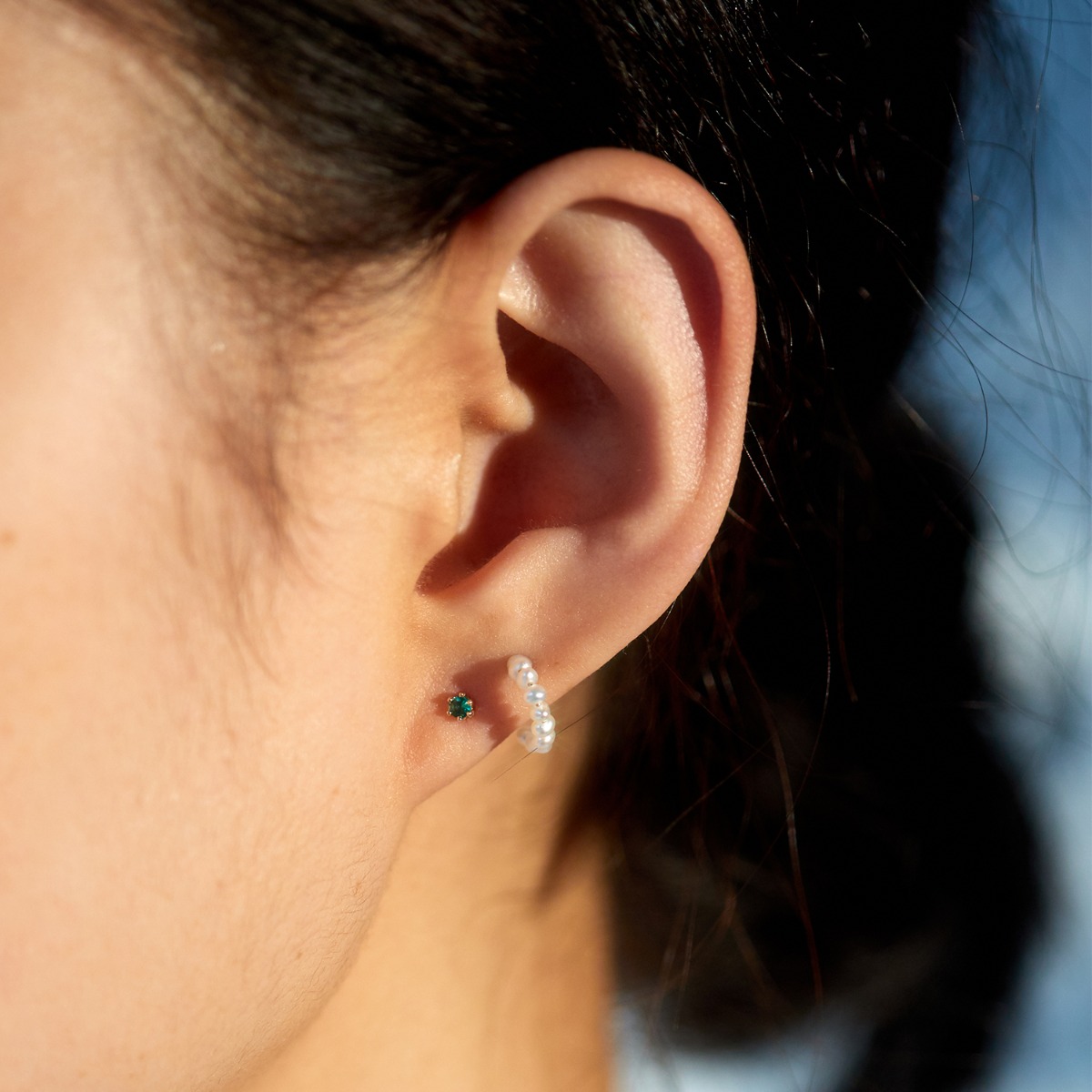The Tiniest Stud, Emerald (single) - Image 3