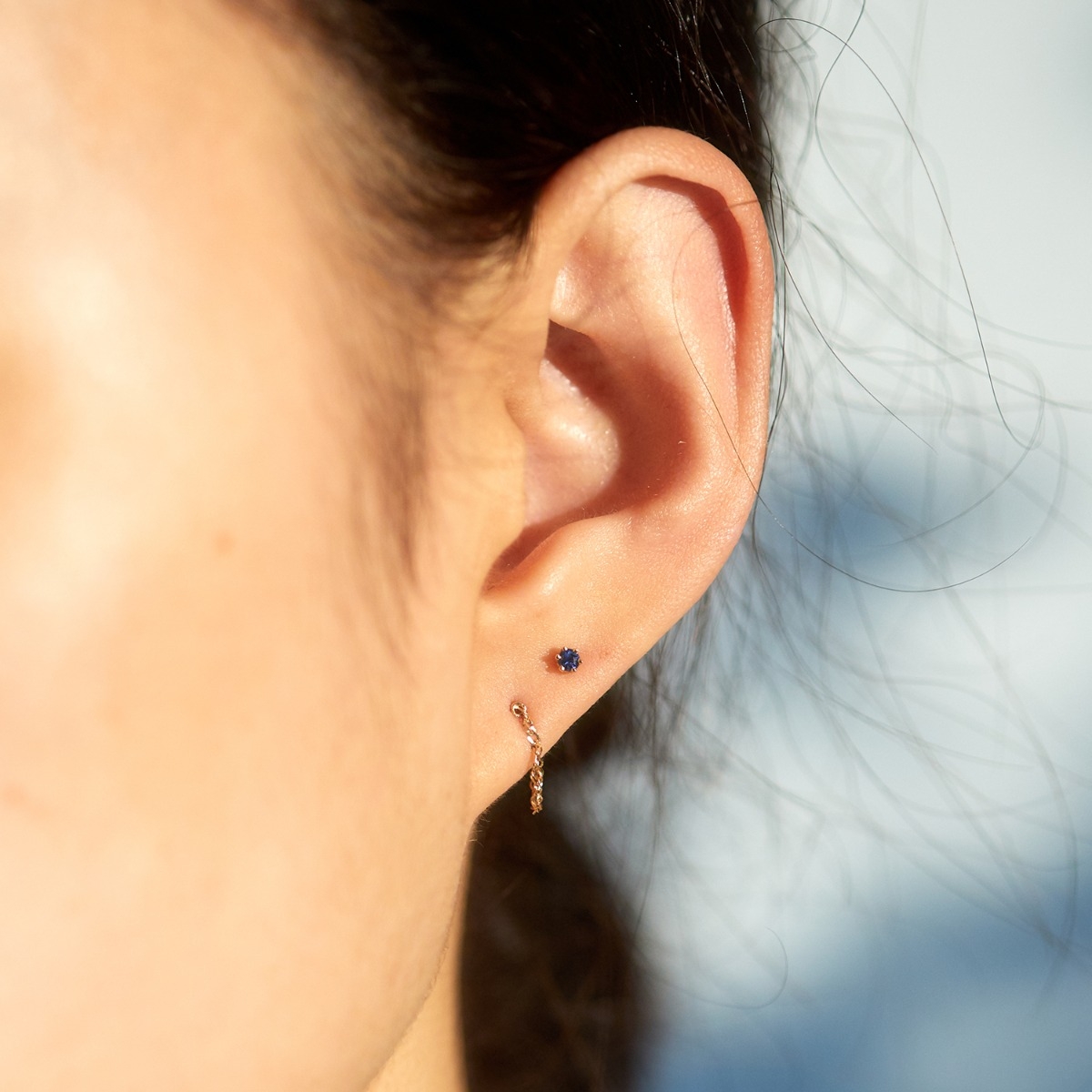 The Tiniest Stud, Sapphire (single) - Image 3