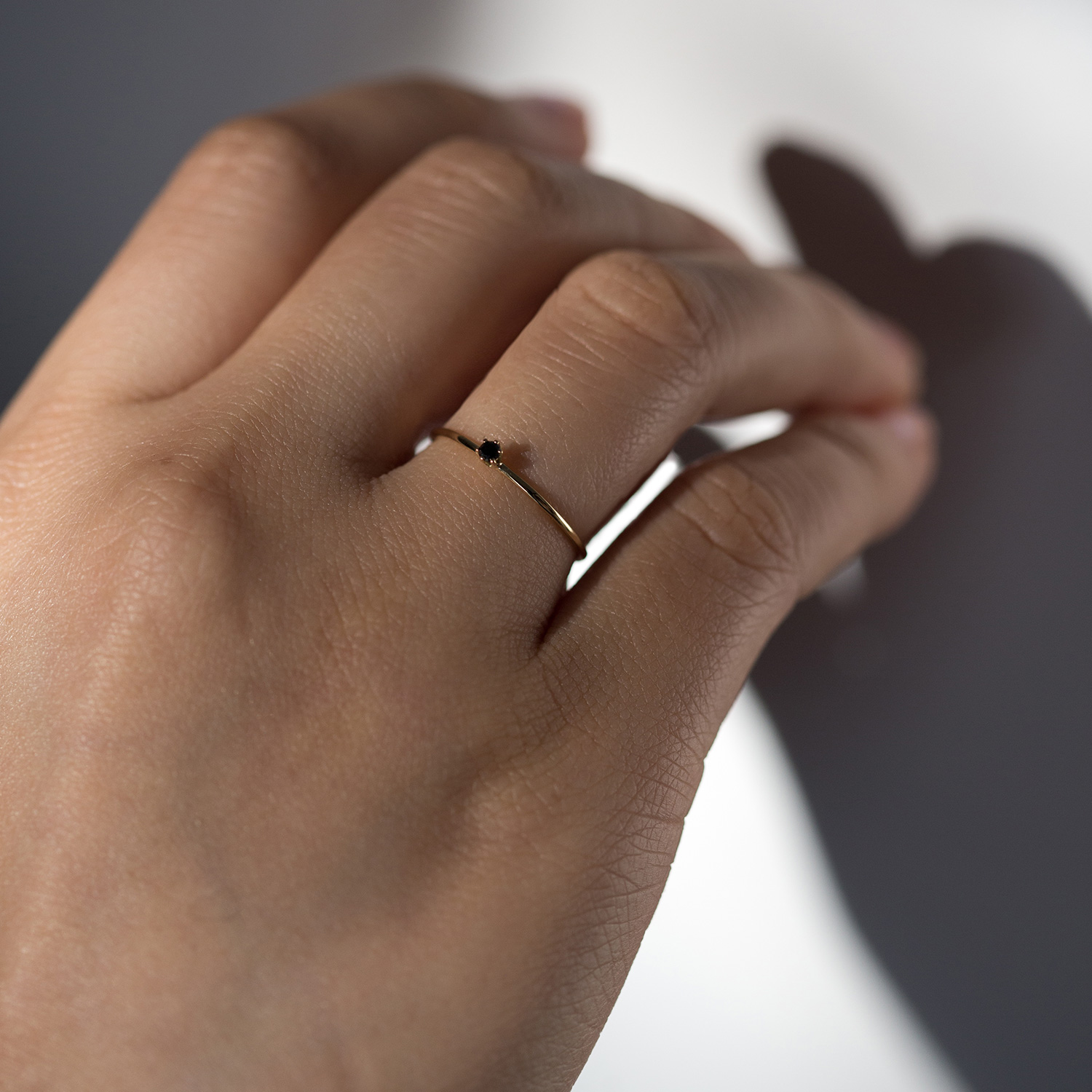 The Tiniest Ring, Black Diamond - Image 4