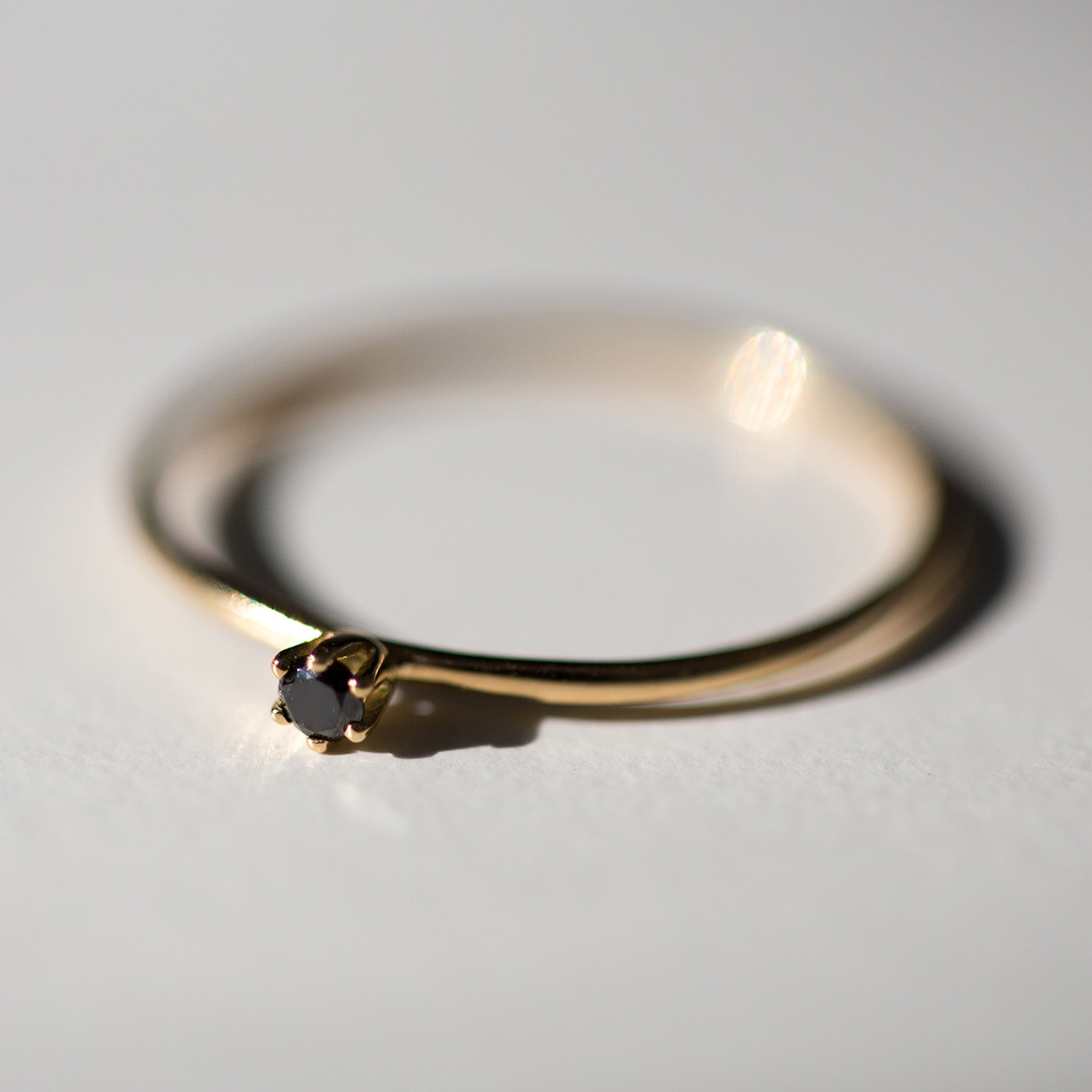 The Tiniest Ring, Black Diamond - Image 6