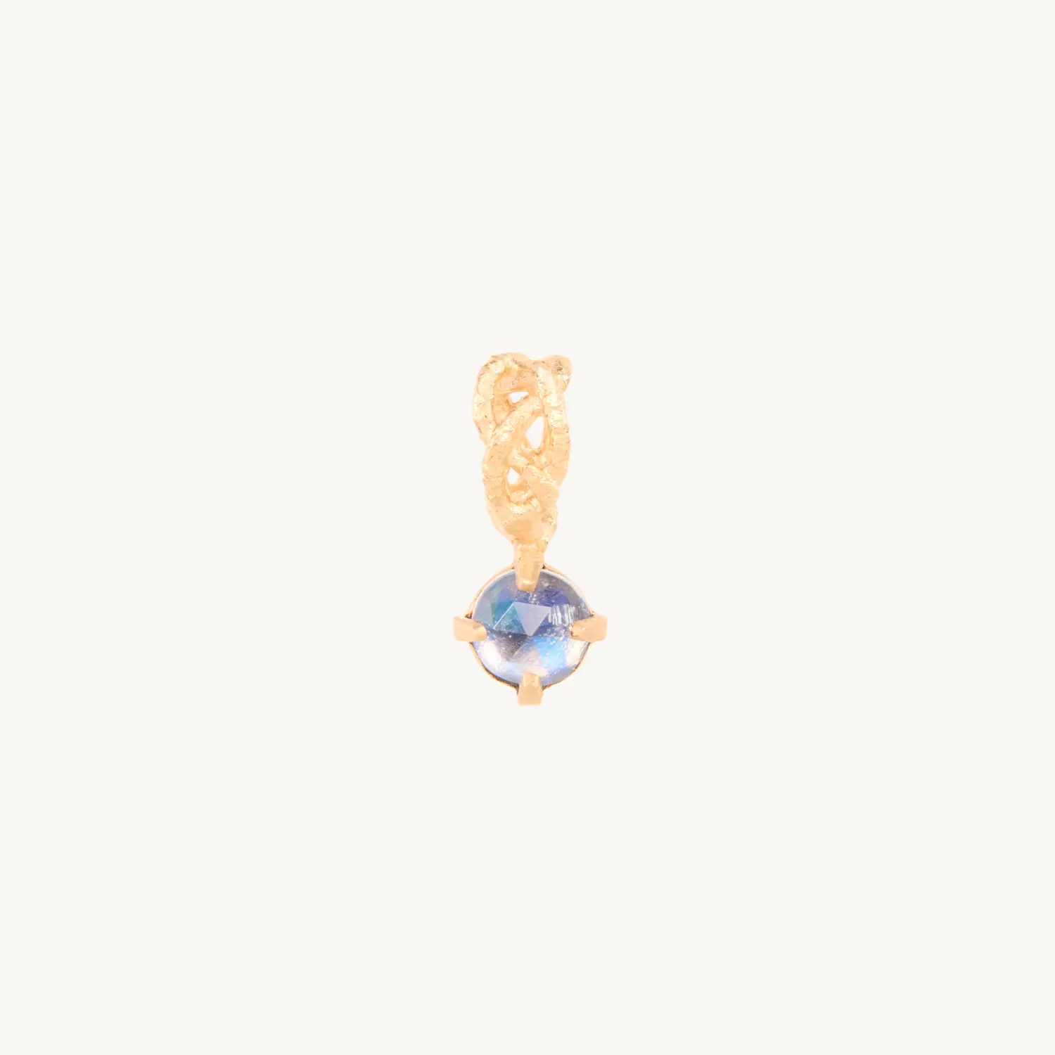 Moonstone Braided Charm