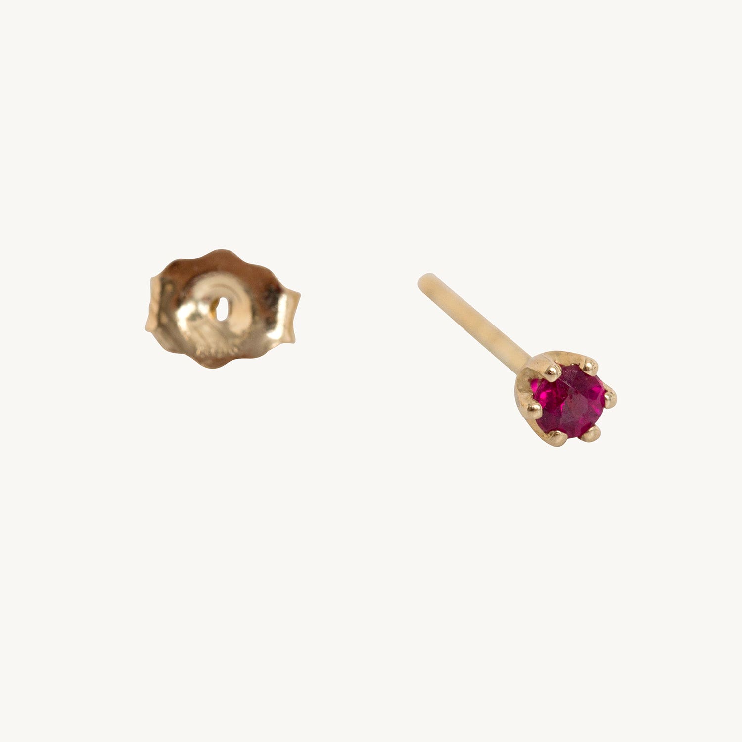 Alternative view of The Tiniest Stud, Ruby (single)