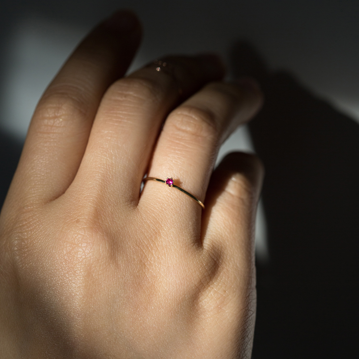 The Tiniest Ring, Ruby - Image 3