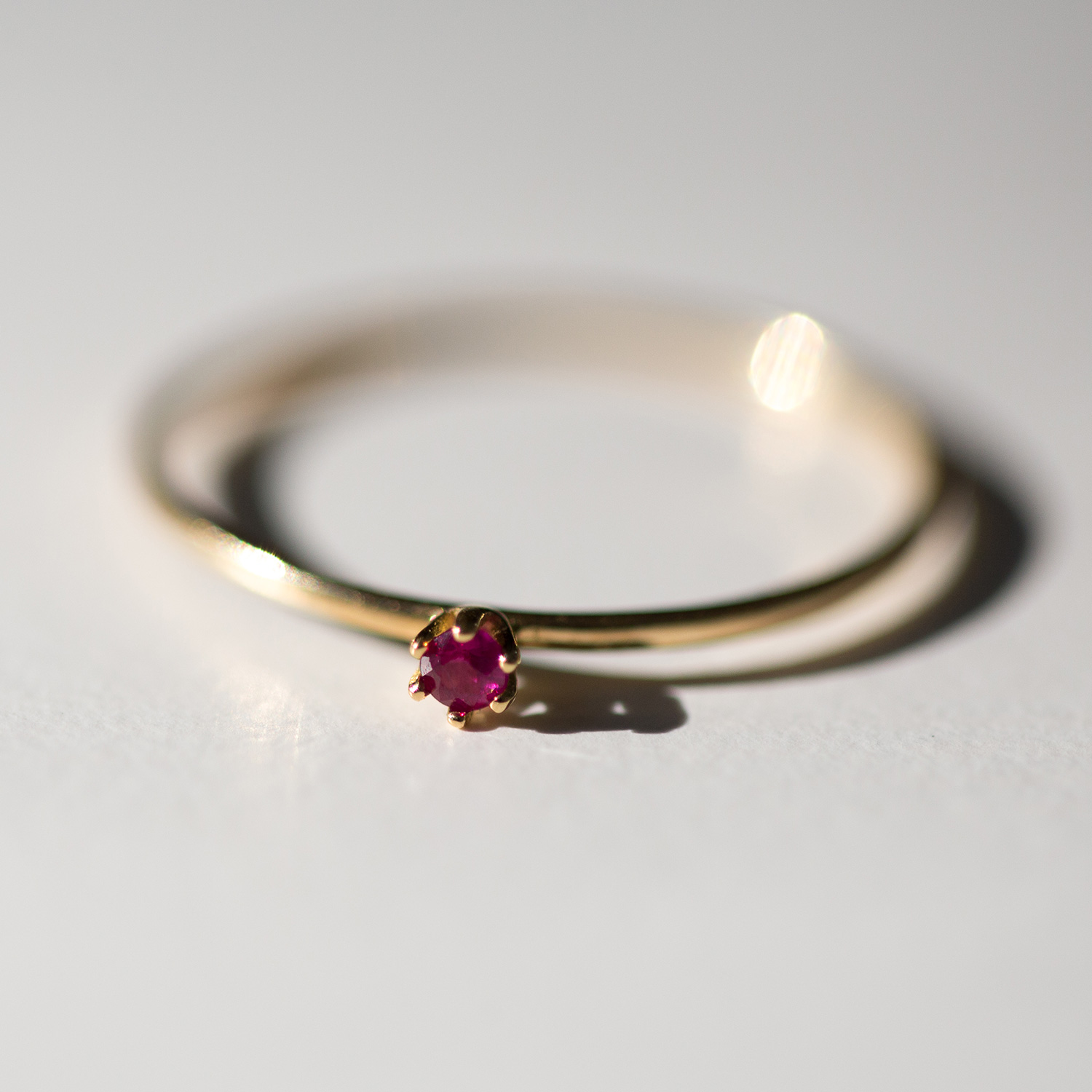 The Tiniest Ring, Ruby - Image 5