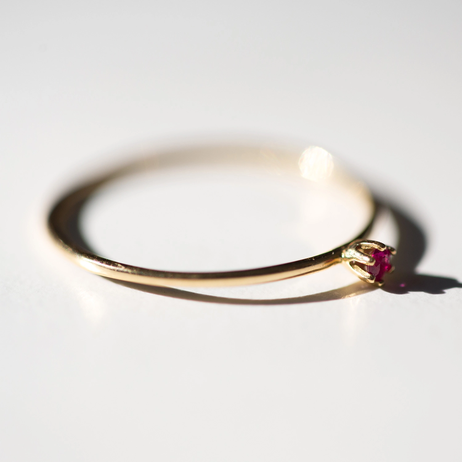 The Tiniest Ring, Ruby - Image 6