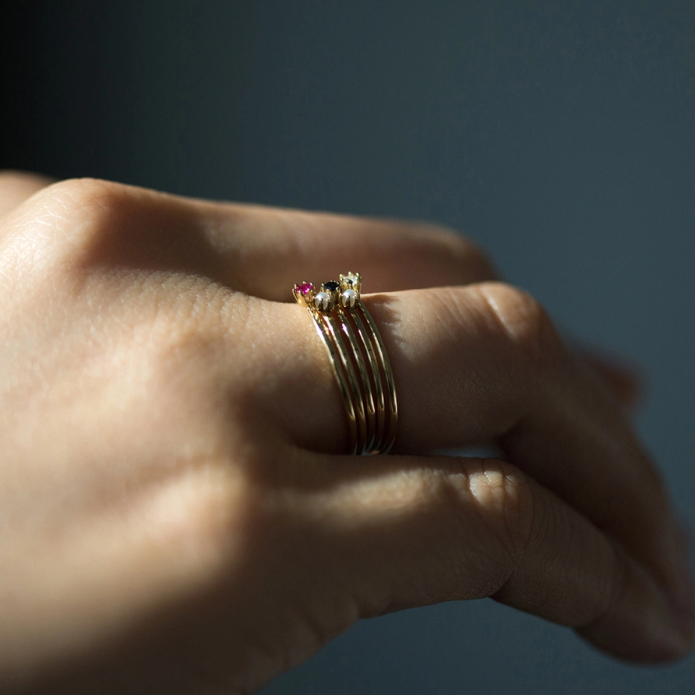 The Tiniest Ring, Ruby - Image 4