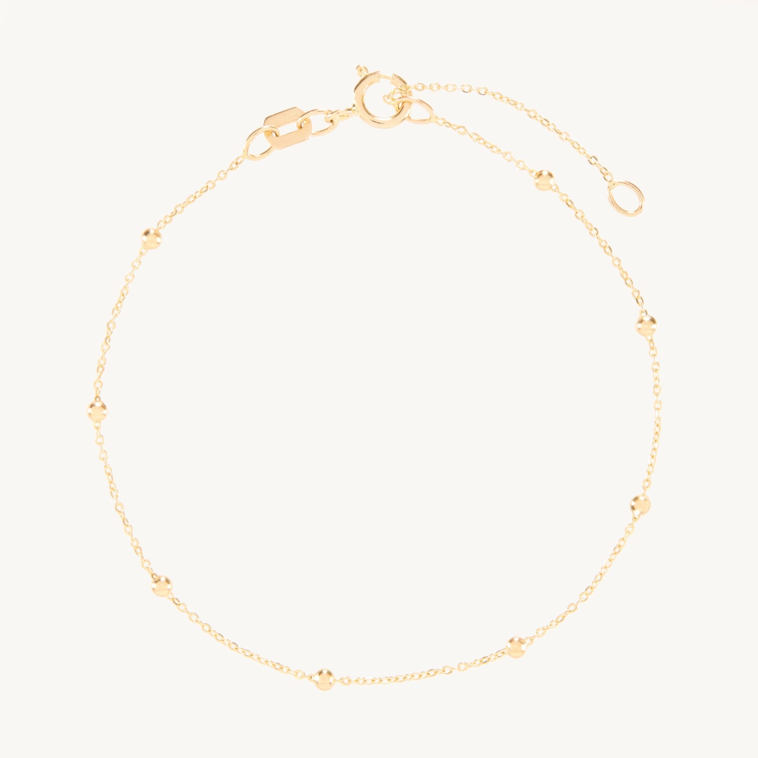 Little Orb Gold Chain Bracelet