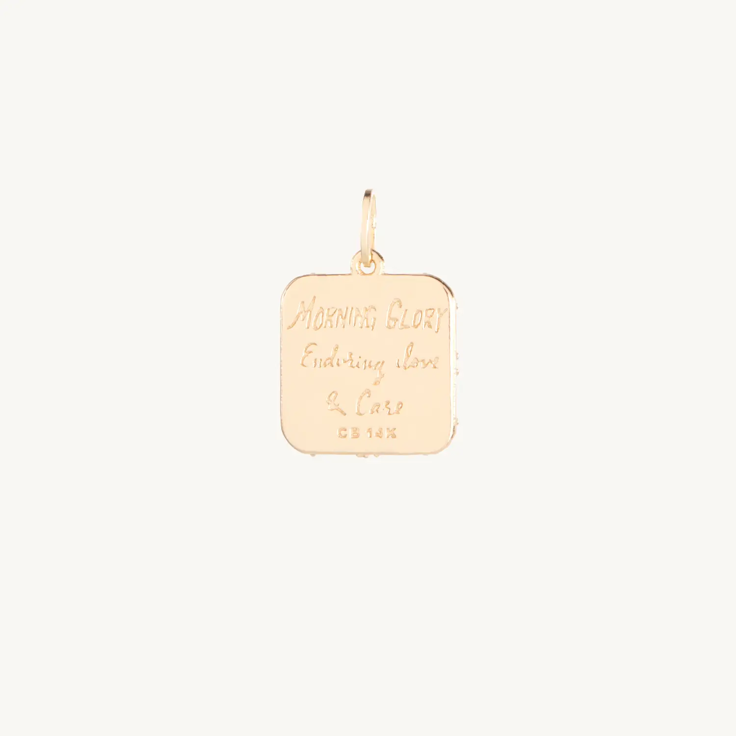 Alternative view of Morning Glory Poem Charm, September