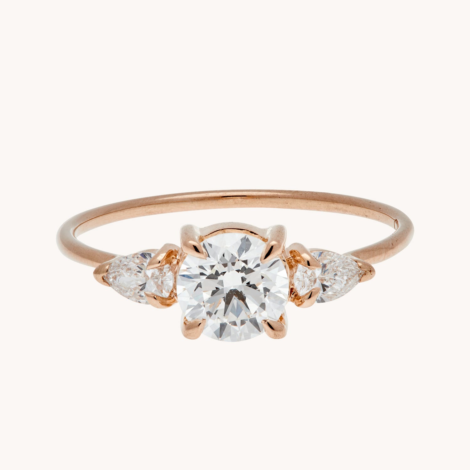 Violette the Swan Diamond Ring