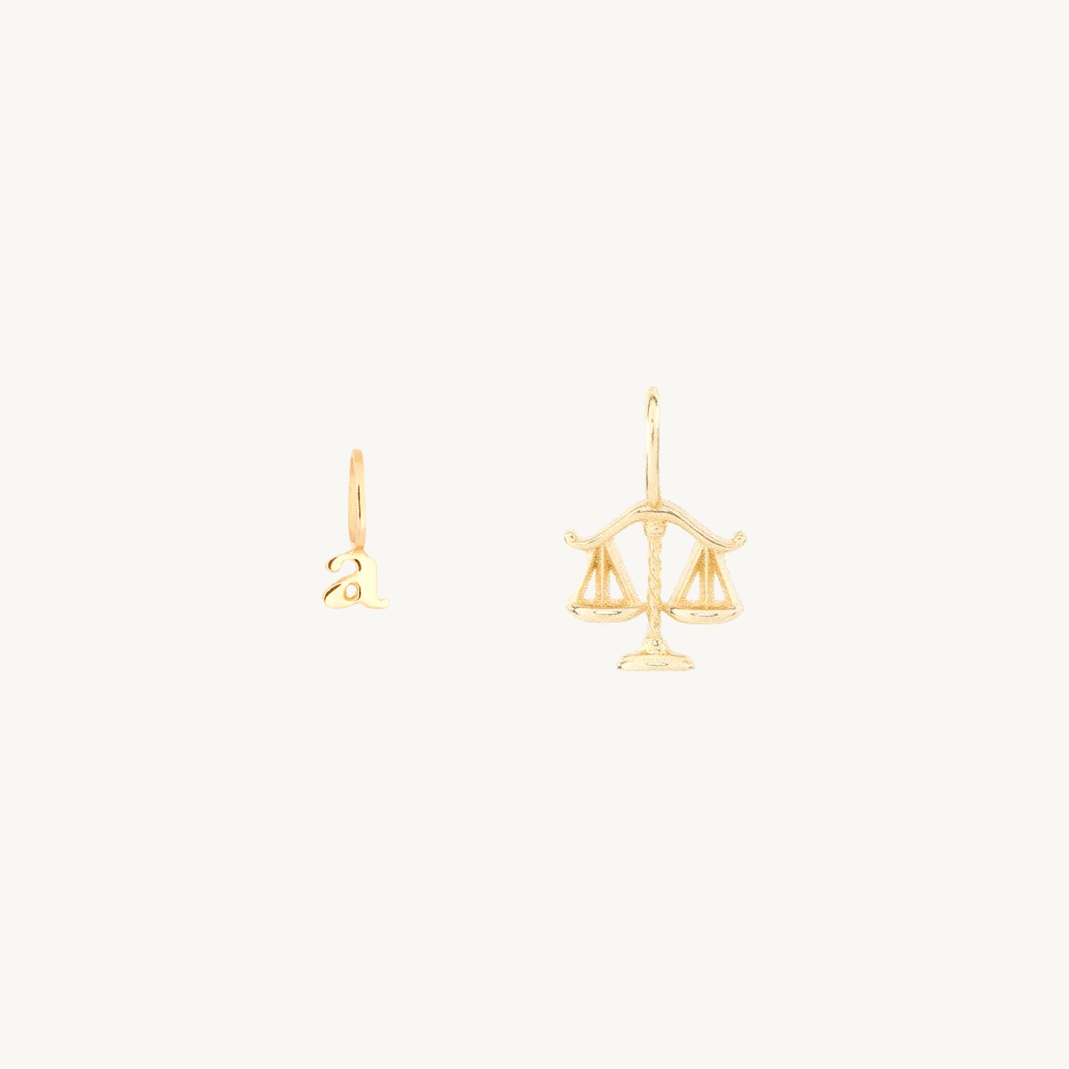 Tiniest Zodiac & Alphabet Charm Set