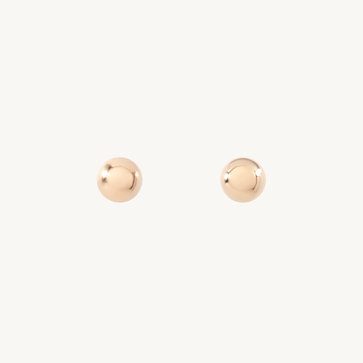Gold Ball Stud (single) - Image 8