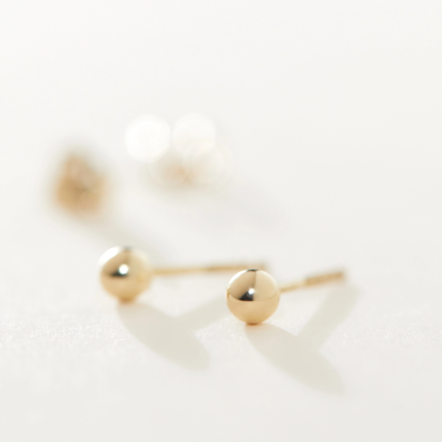 Gold Ball Stud (single) - Image 6
