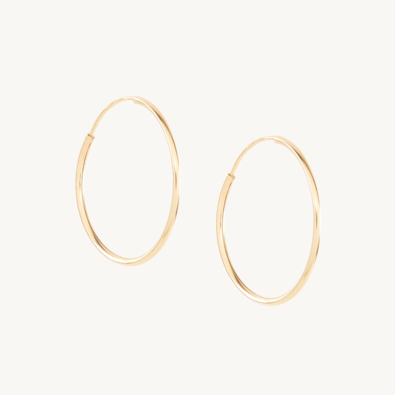 Big Never-Ending Hoop Earrings (pair)