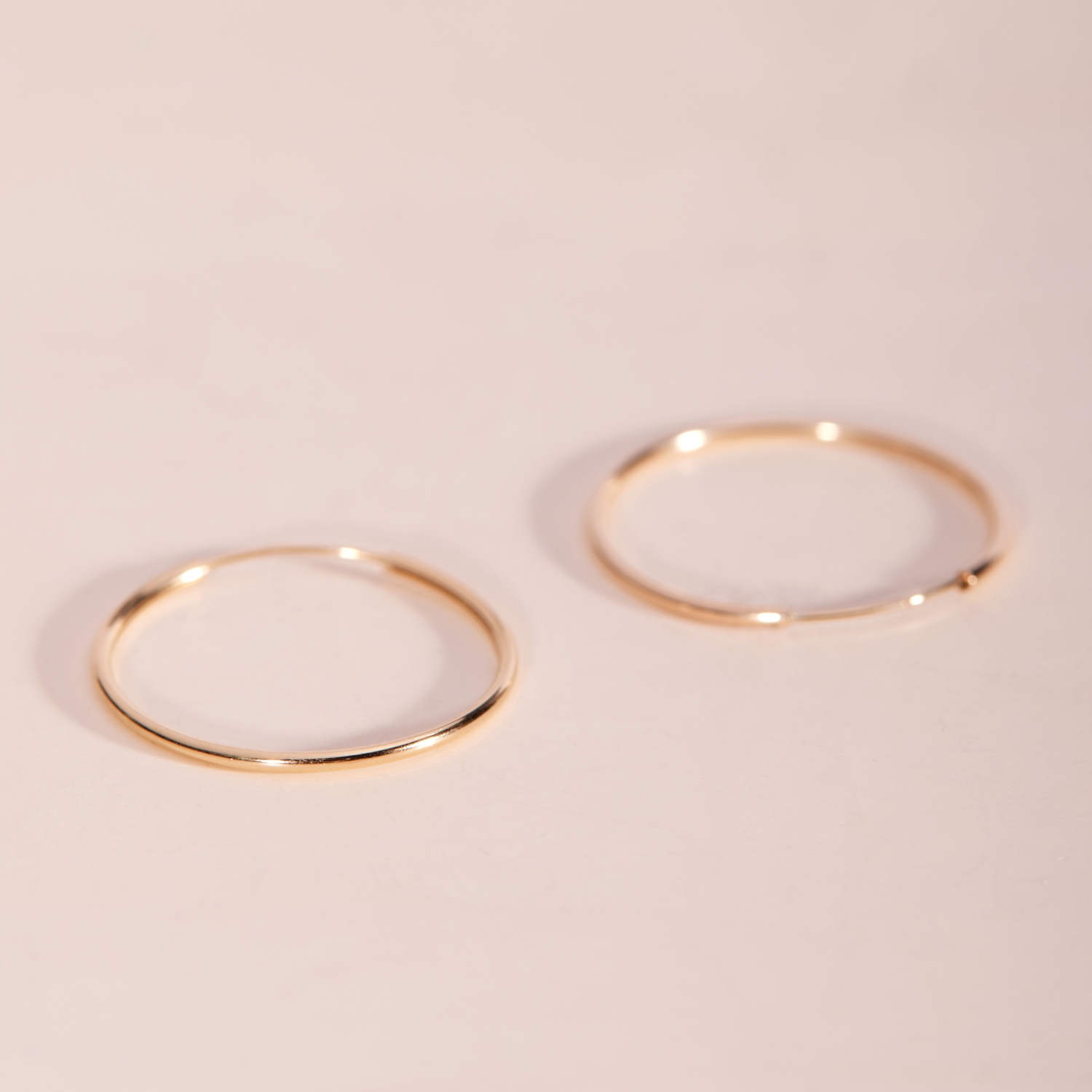 Big Never-Ending Hoop Earrings (pair) - Image 4