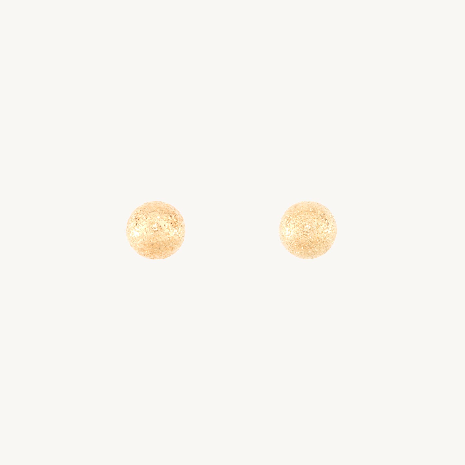 Stardust Stud, Yellow Gold (single)