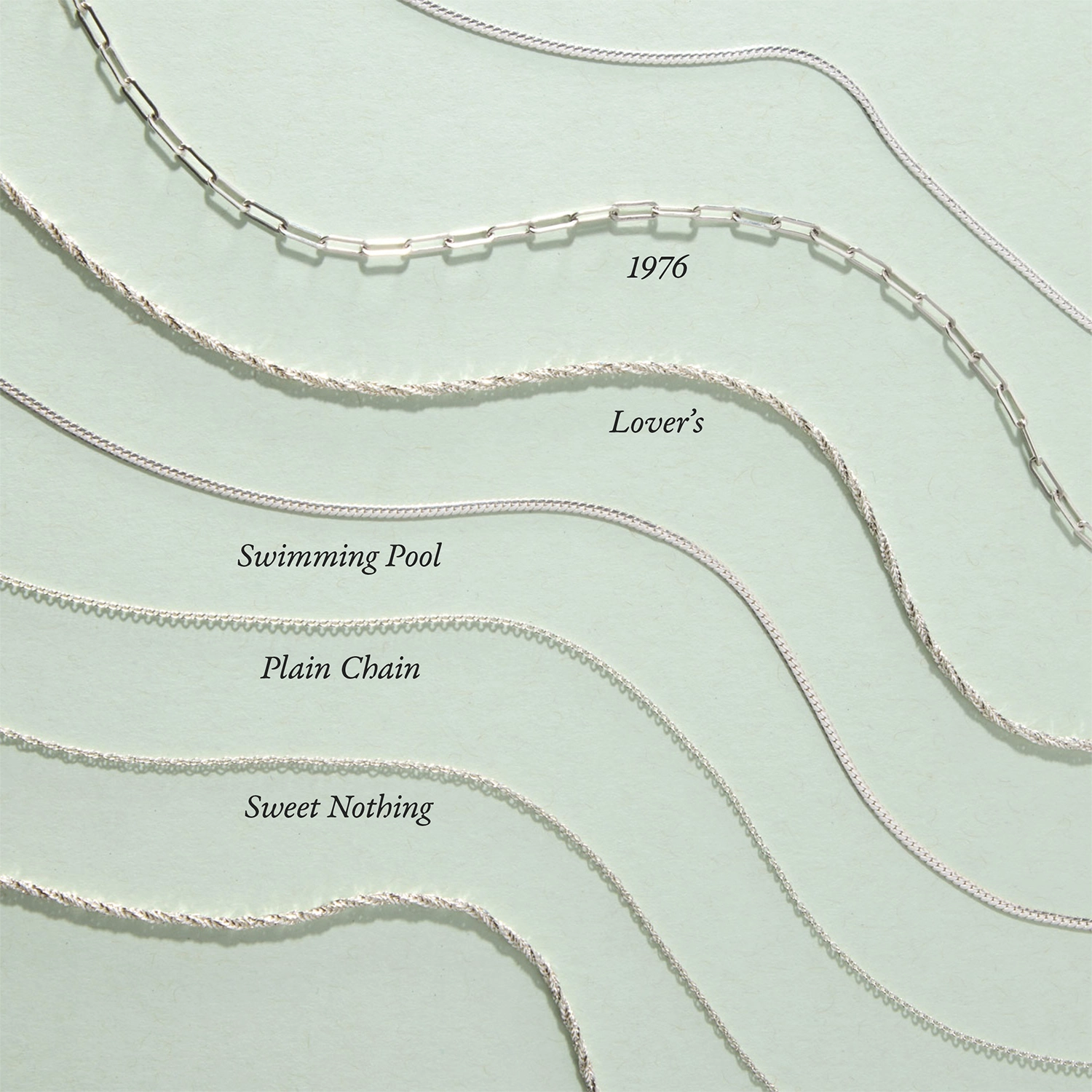 Lover's Chain, Silver - Image 8