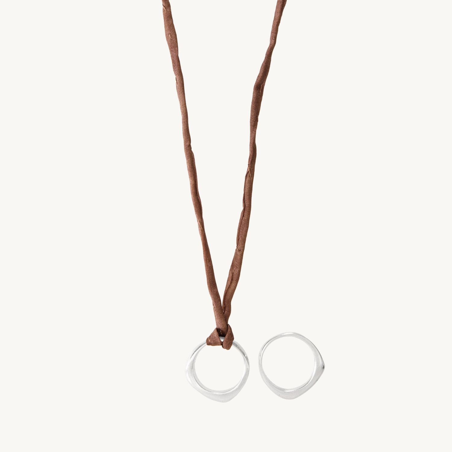 Jupiter and Mercury Ring Necklace - Image 8