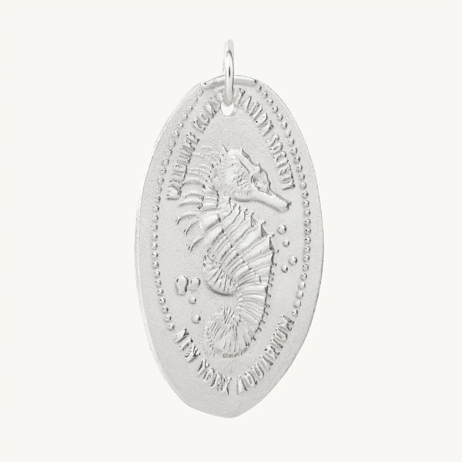 NY Aquarium Seahorse Souvenir Penny Charm