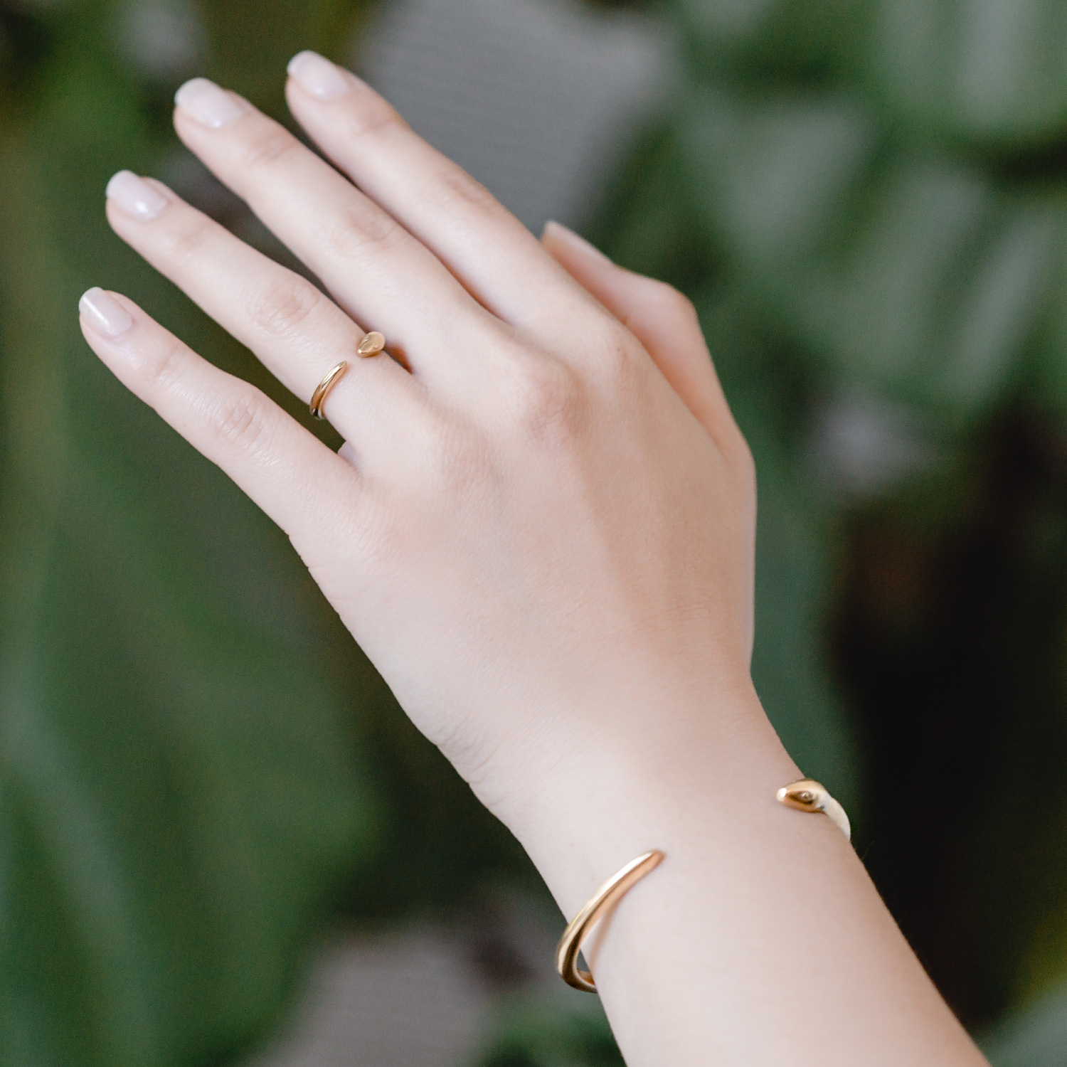 Brass Snake Ring - Image 8