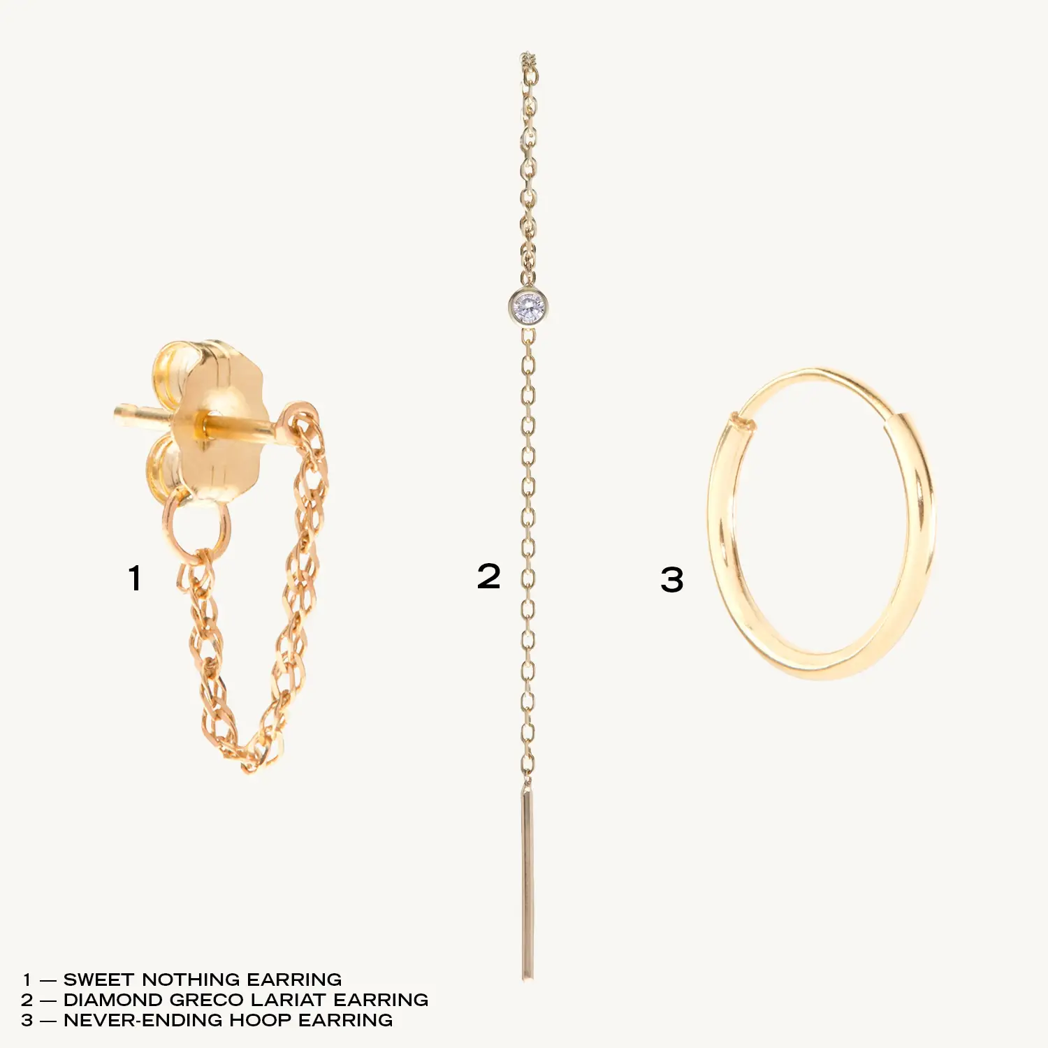 Swinging, Shimmering Earring Set