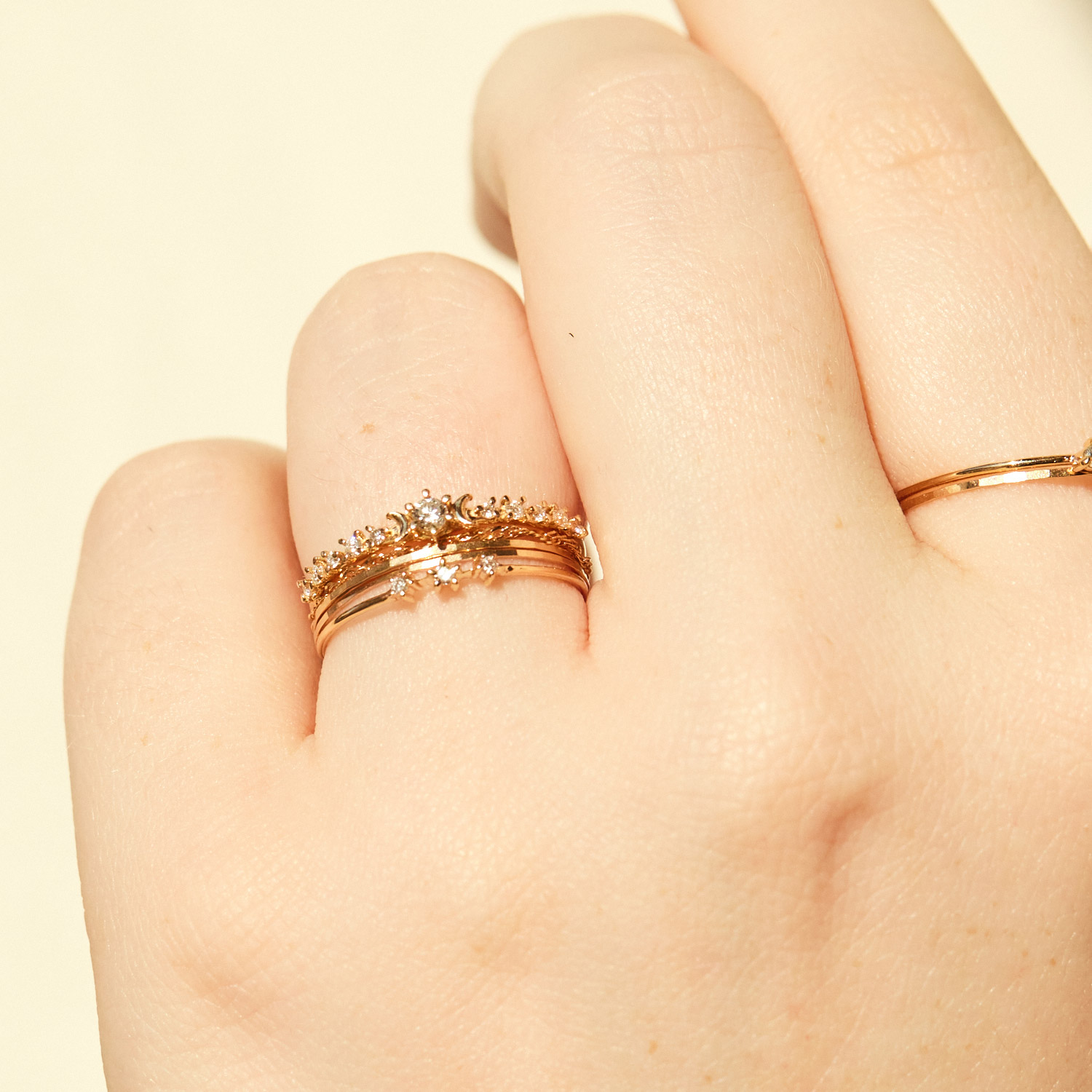 Diamond Stardust Ring - Image 5
