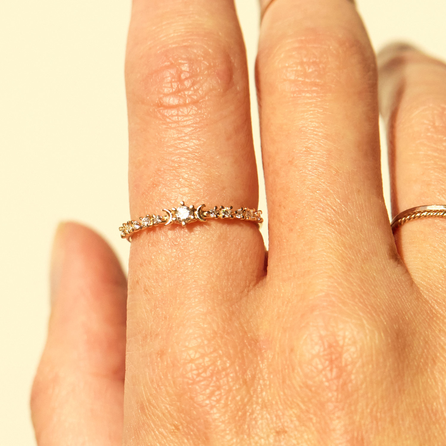 Diamond Stardust Ring - Image 3