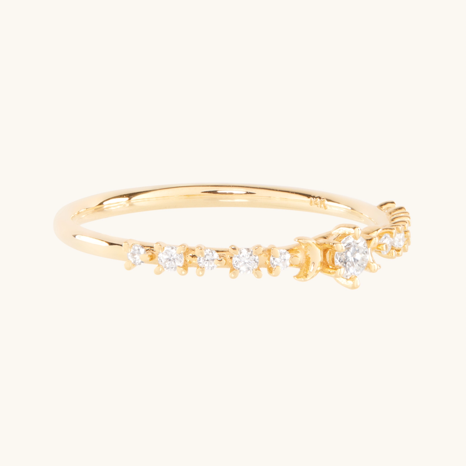 Diamond Stardust Ring - Image 9