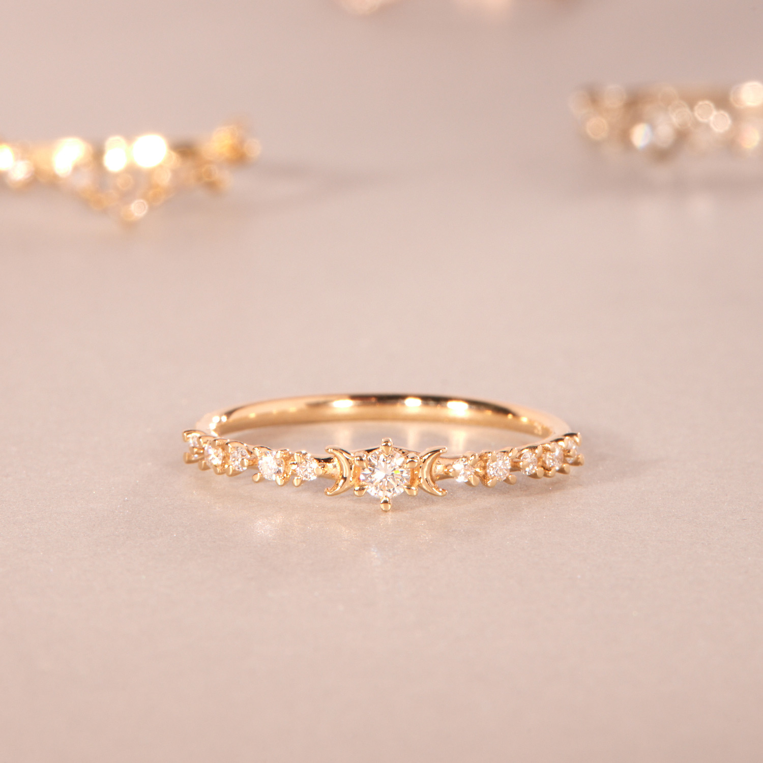 Diamond Stardust Ring - Image 6