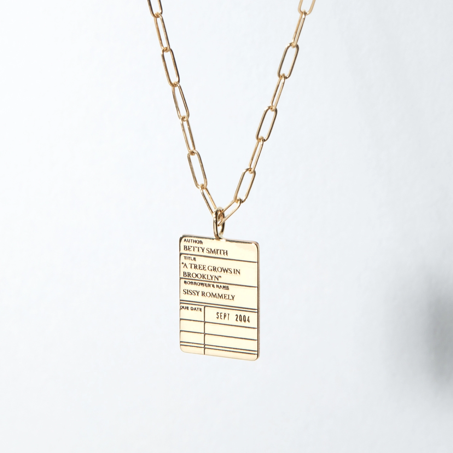 Library Card Charm - Image 6