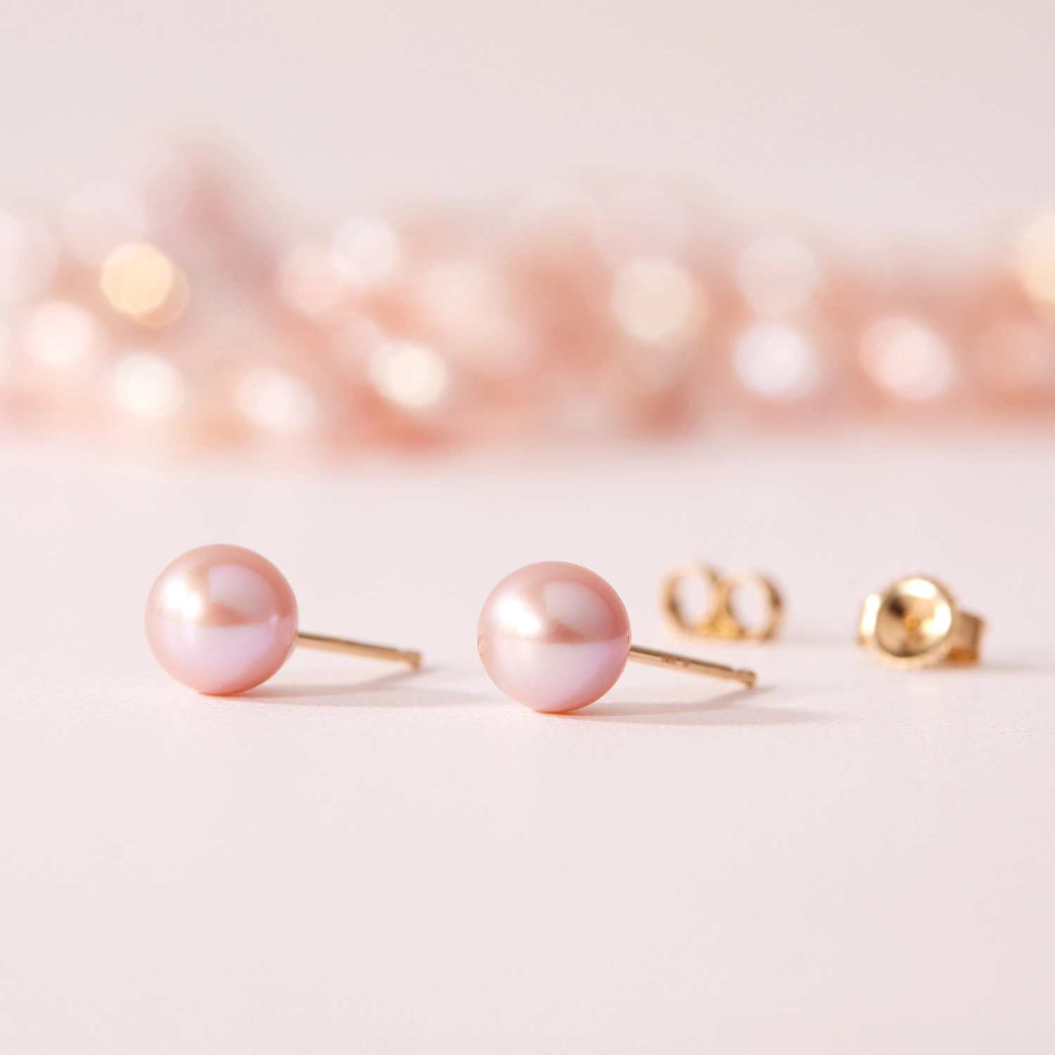 Blush Pearl Stud (single) - Image 5