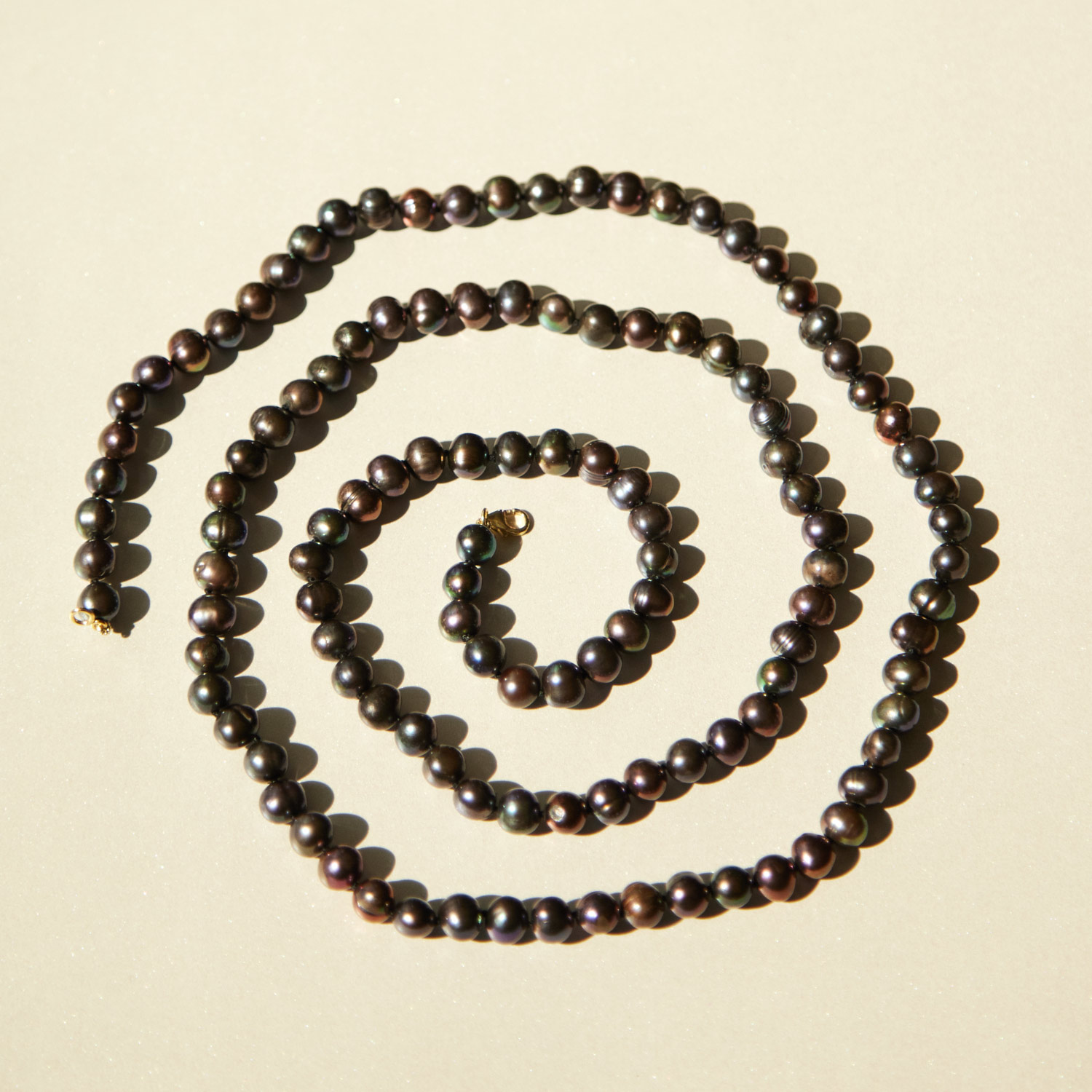 The Pearl Portal Necklace, Midnight - Image 11