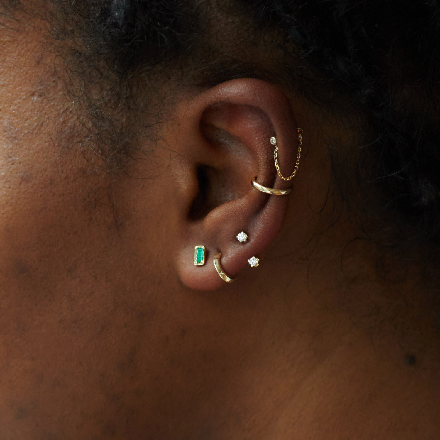 Diamond Floater Ear Jacket (single) - Image 3