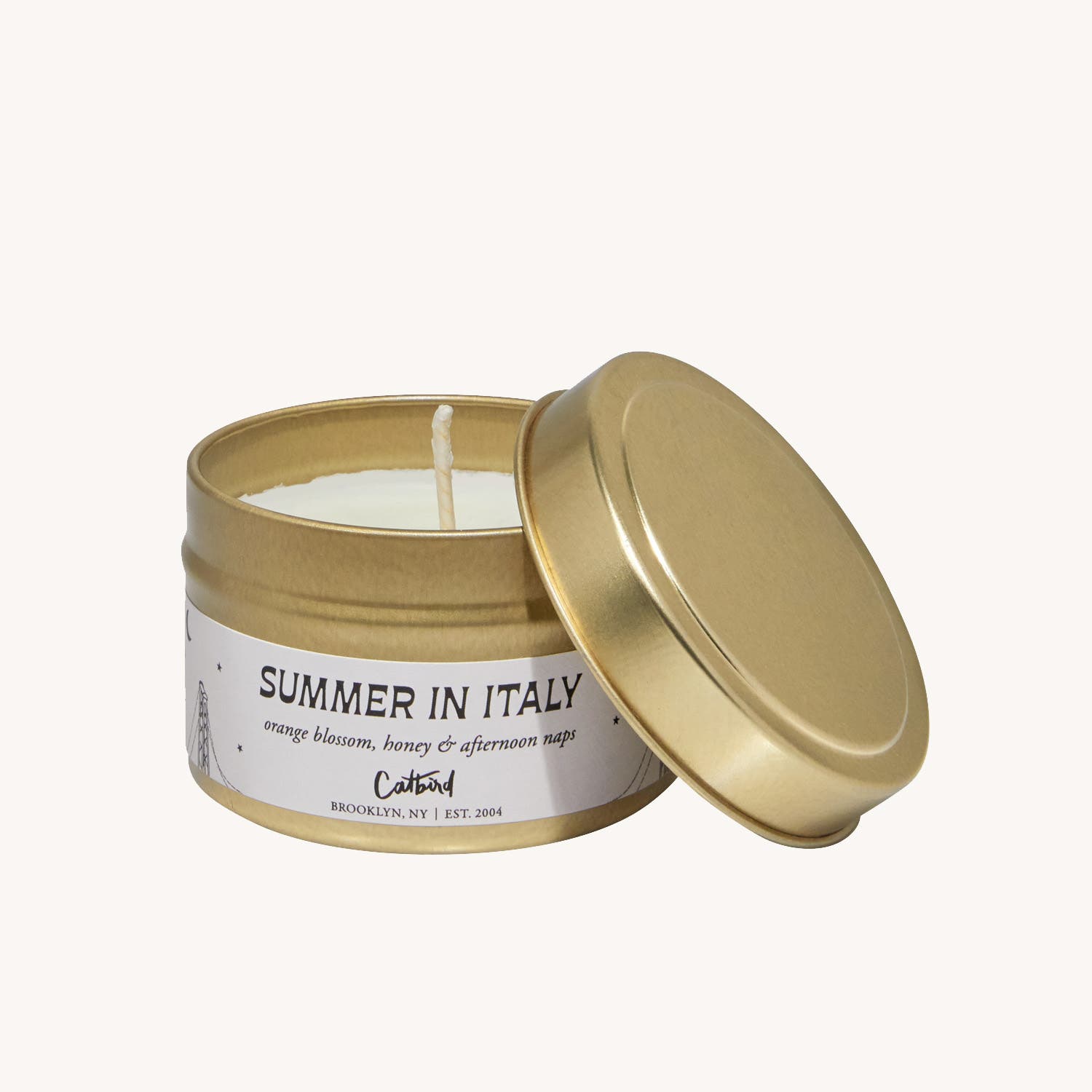 Alternative view of Summer in Italy Travel Candle