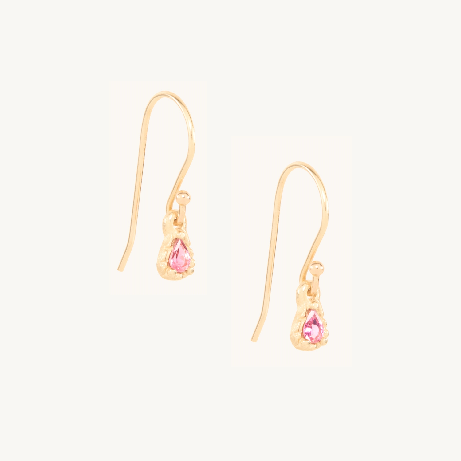 Heroine Pink Tourmaline Earrings (pair) - Image 6