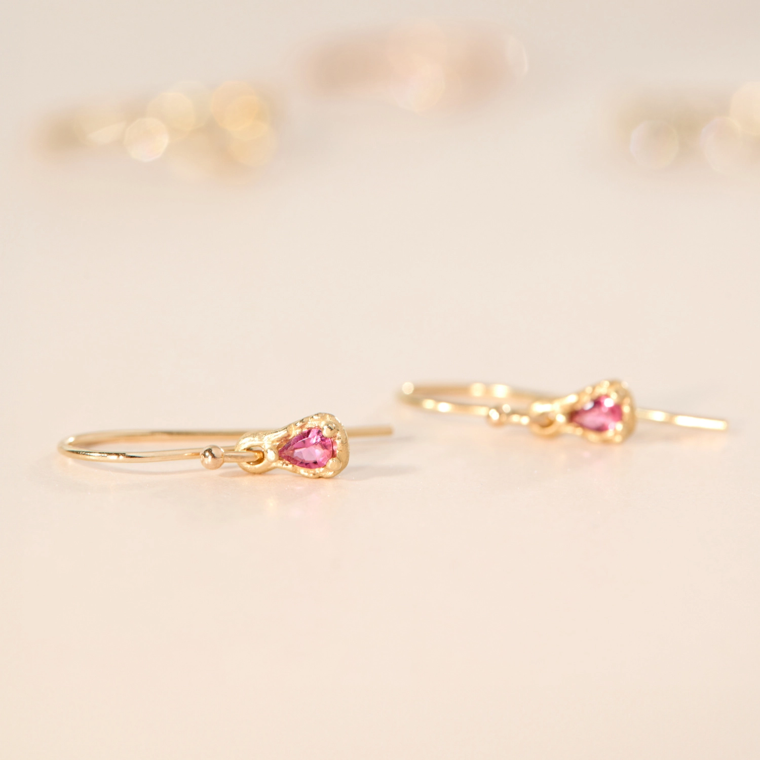 Heroine Pink Tourmaline Earrings (pair) - Image 4
