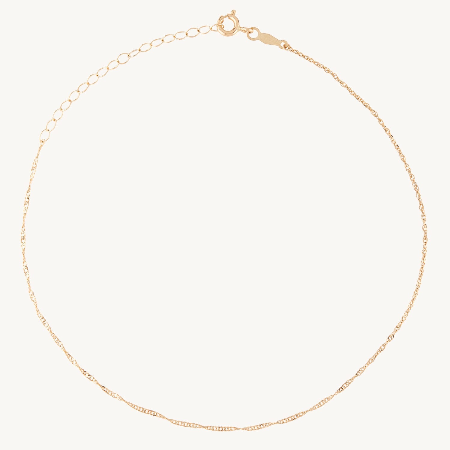 Sweet Nothing Gold Anklet