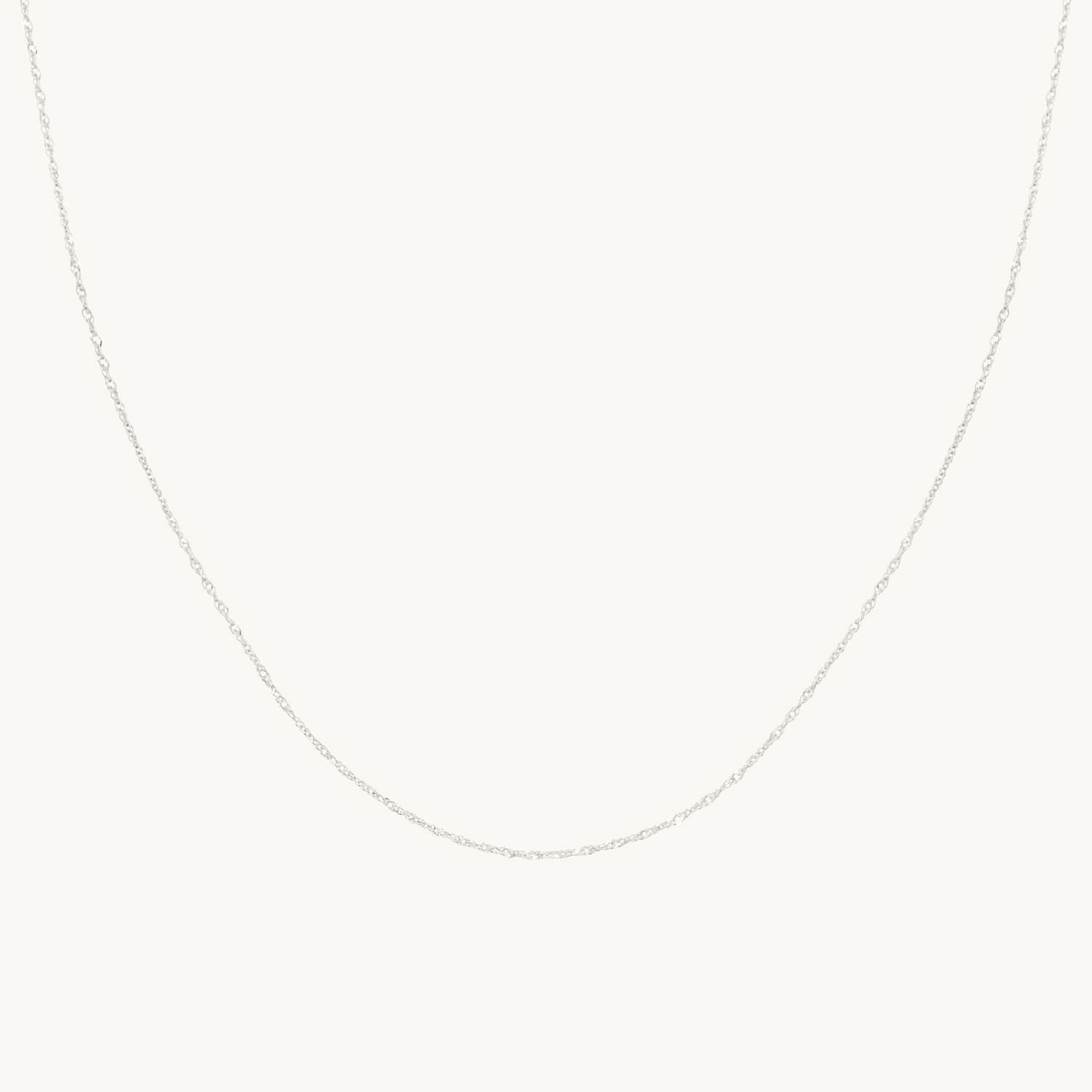 Adjustable Sweet Nothing Silver Chain