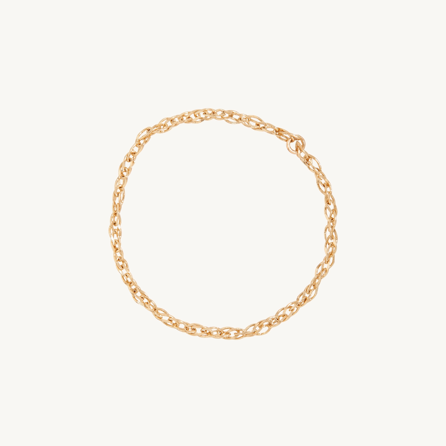 Sweet Nothing Gold Chain Ring - Image 11