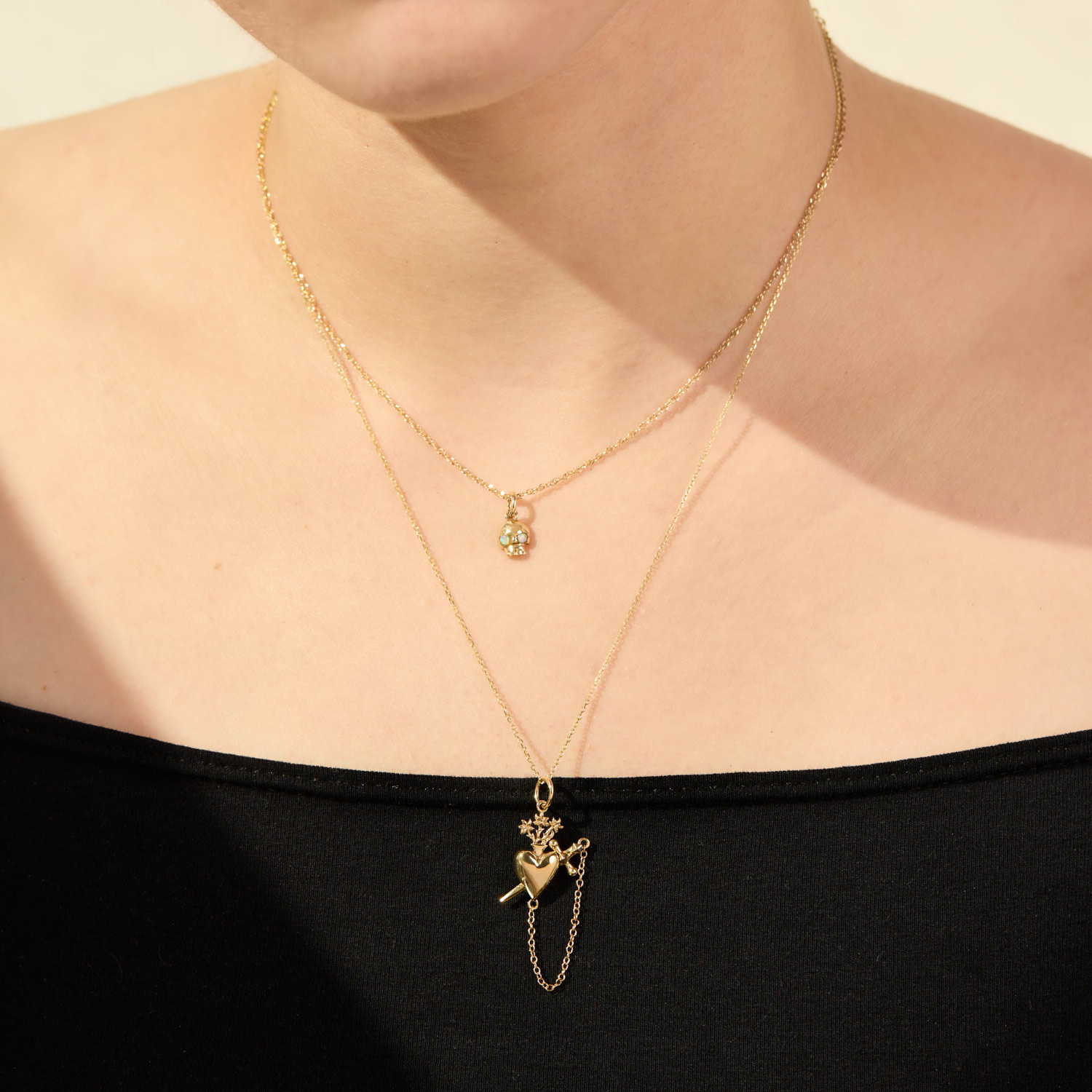 Mini Skull Charm - Image 3
