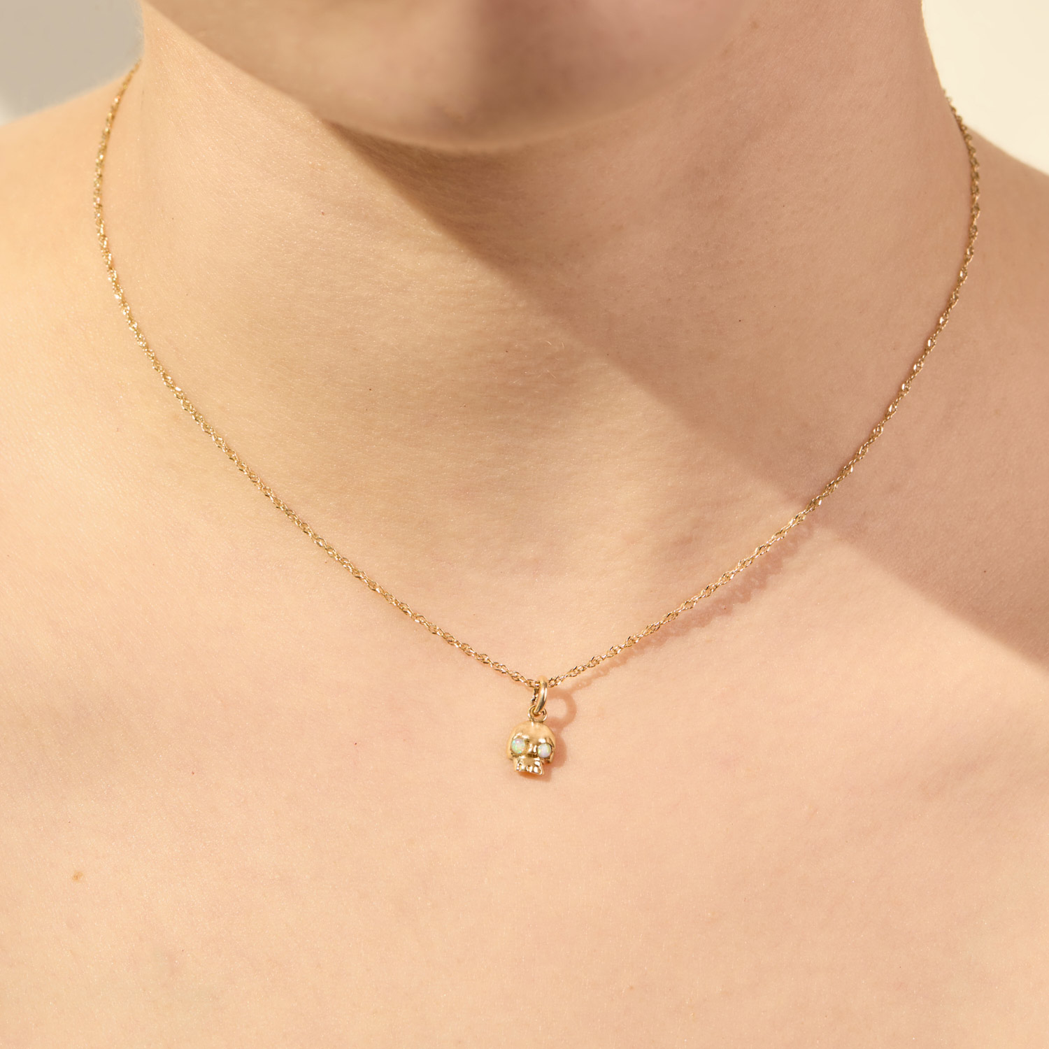 Alternative view of Mini Skull Charm