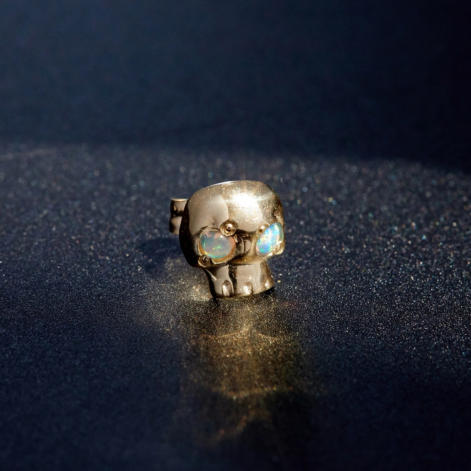 Mini Skull Earring (Single) - Image 4