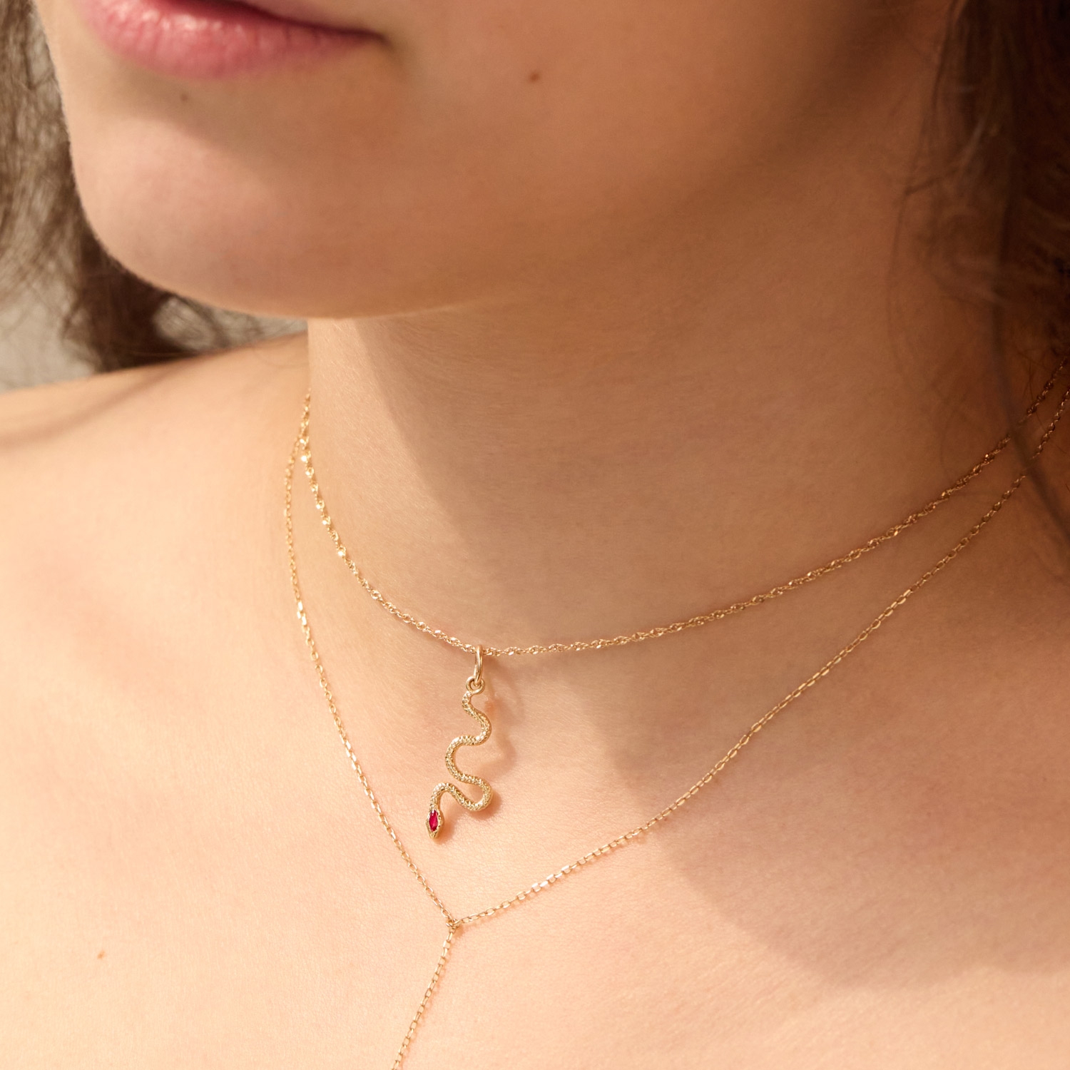 Ruby Serpent Charm - Image 3