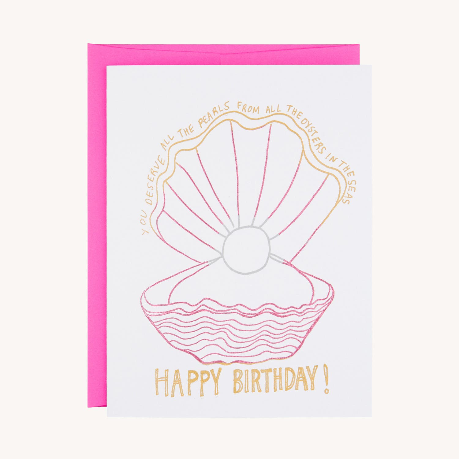 All the Pearls Birthday Card