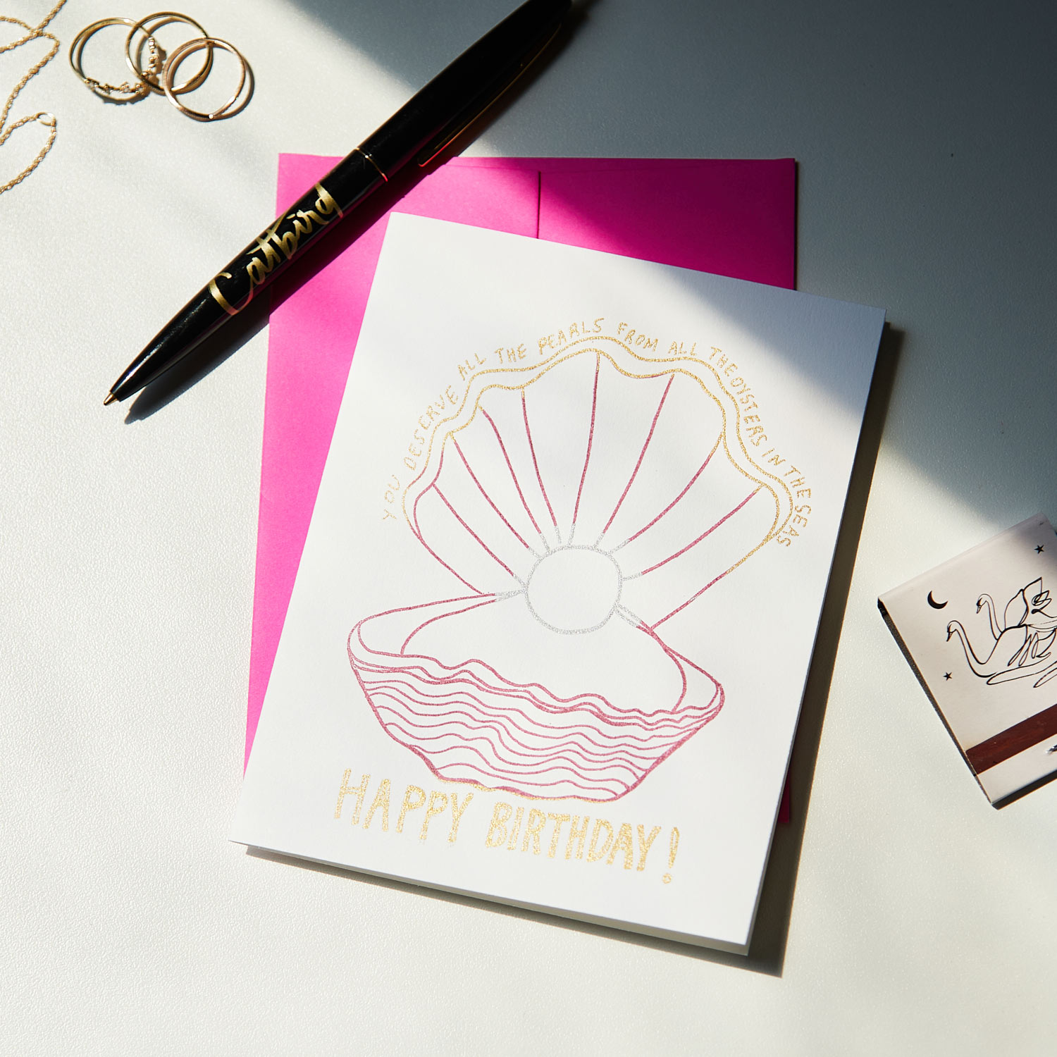 All the Pearls Birthday Card - Image 3