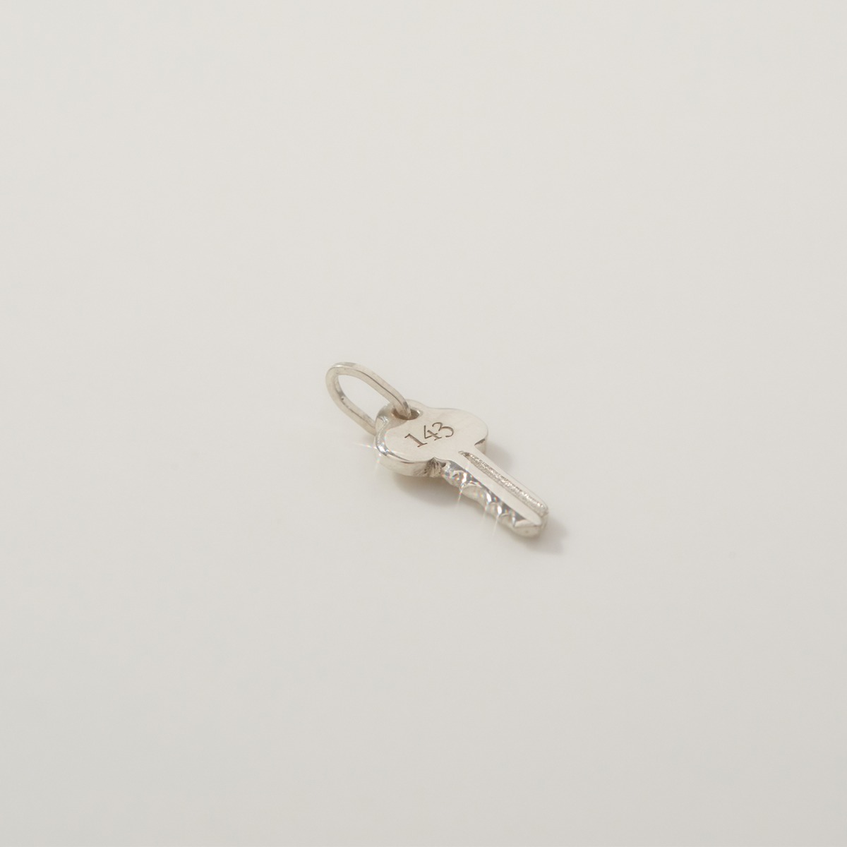 Tiniest Key Charm, Silver - Image 8