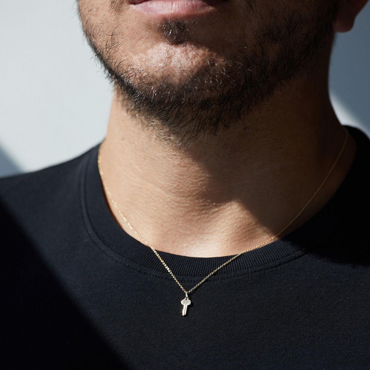Tiniest Gold Key Charm - Image 4